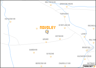 map of Novoley