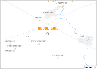 map of Novolisino