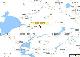 map of Novolukomlʼ