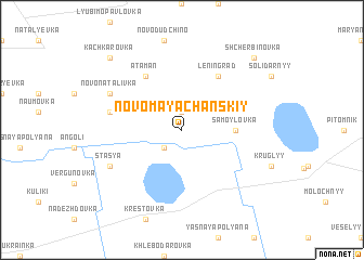 map of Novo-Mayachanskiy