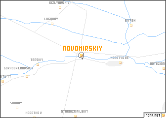 map of Novomirskiy