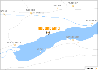 map of Novomosino