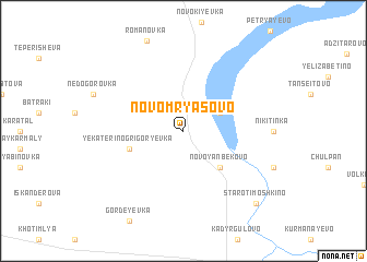 map of Novomryasovo