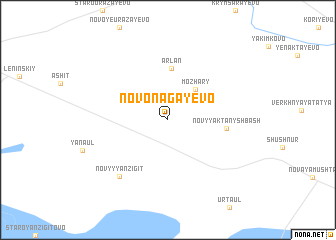 map of Novonagayevo