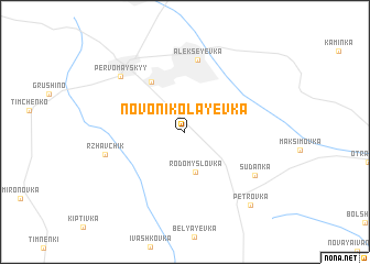 map of Novo-Nikolayevka