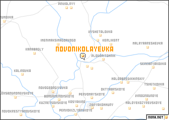 map of Novonikolayevka