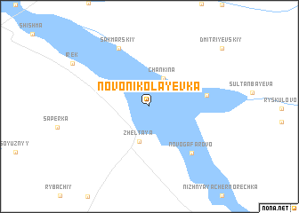 map of Novonikolayevka