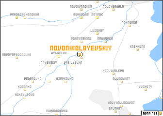 map of Novonikolayevskiy