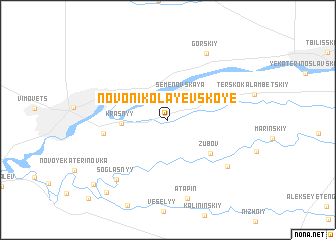 map of Novo-Nikolayevskoye