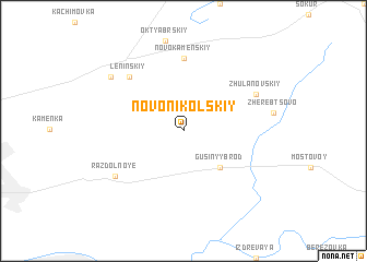 map of Novonikol\