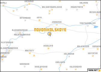 map of Novonikol\