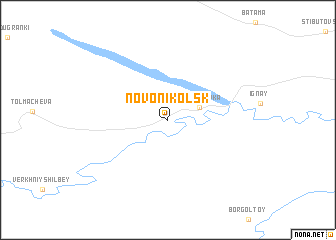 map of Novonikol\