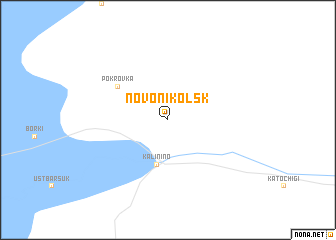 map of Novonikol\