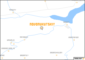 map of Novonukutskiy