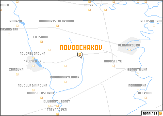 map of Novoochakov