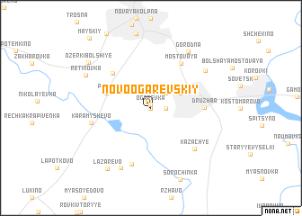 map of Novoogarëvskiy