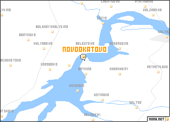 map of Novookatovo