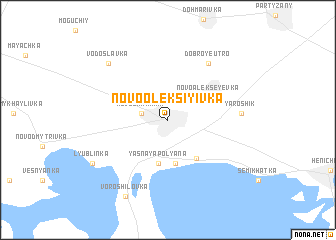 map of Novooleksiyivka