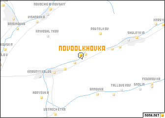 map of Novool\