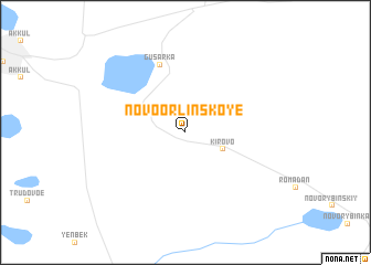 map of Novo-Orlinskoye