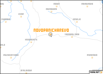 map of Novo Panicharevo