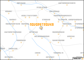 map of Novopetrovka