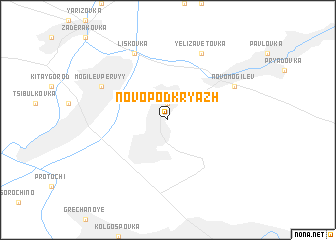 map of Novo-Podkryazh