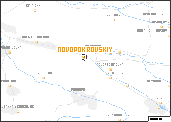 map of Novo-Pokrovskiy