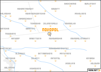 map of Novopolʼ