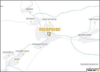 map of Novopskov