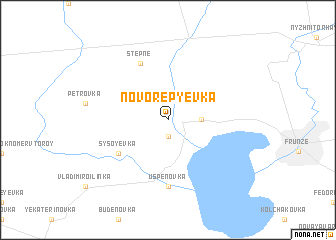 map of Novo-Repʼyevka