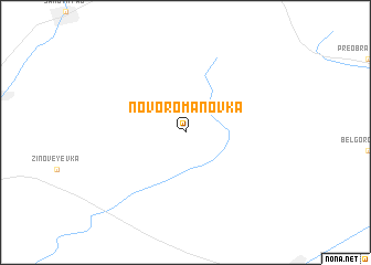 map of Novoromanovka