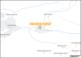 map of Novorozsosh