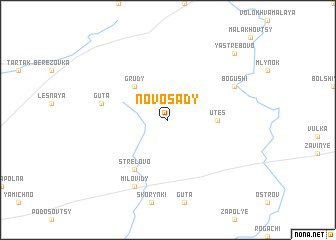 map of Novosady