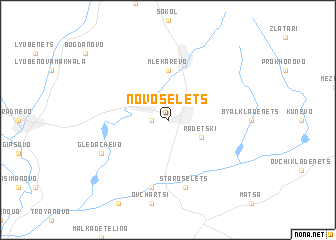 map of Novoselets