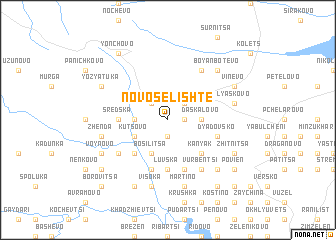 map of Novoselishte