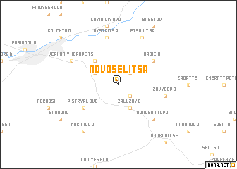 map of Novoselitsa