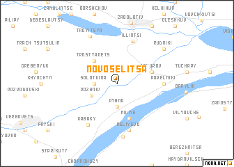 map of Novoselitsa