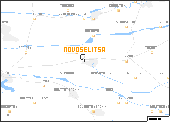 map of Novoselitsa