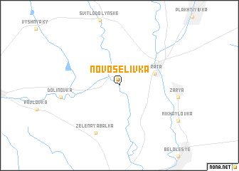 map of Novoselivka