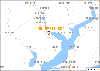 map of Novoselivka