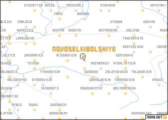 map of Novosëlki-Bolʼshiye