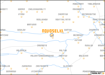 map of Novoselki
