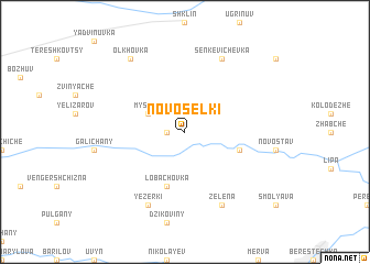 map of Novoselki