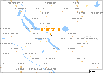 map of Novosëlki