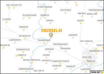 map of Novoselki