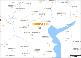 map of Novoselki