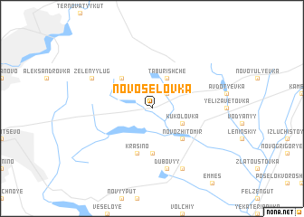 map of Novosëlovka