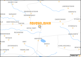 map of Novosëlovka