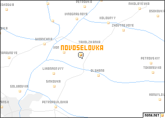 map of Novoselovka